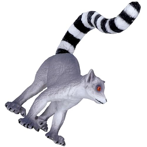 Abaodam Realistische Ringelschwanzlemur Figur aus Kunststoff Lehrreiches für Geburtstagsgeschenk für Kreative Deko Wohnräumen und Abaodam Realistische Ringelschwanzlemur Figur aus Kunststoff Lehrreiches für Geburtstagsgeschenk für Kreative Deko Wohnräumen und von Abaodam