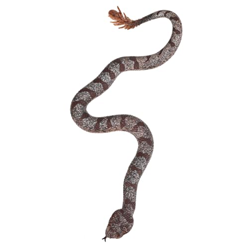 Abaodam Realistische TPR-silikon Schlange Weiche Garten Deko Halloween Requisite Vogelabwehr April Fools Streich und Theater Requisite Abaodam Realistische TPR-silikon Schlange Weiche Garten Deko Halloween Requisite Vogelabwehr April Fools Streich und Theater Requisite von Abaodam