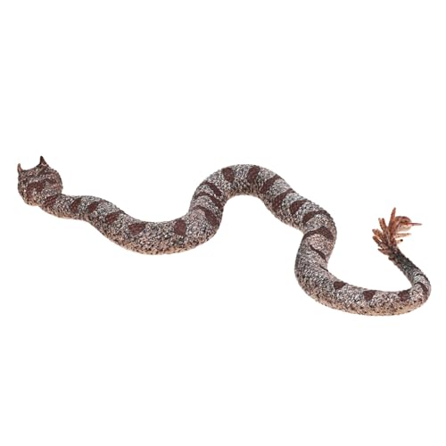 Abaodam Realistische Weiche TPR-silikon-Schlange als Gartendeko Vielseitiges Halloween-streichspielzeug Detailreiches Design zur Vogelabwehr und Partyspaß Pseudocerastes Urarachnoides Abaodam Realistische Weiche TPR-silikon-Schlange als Gartendeko Vielseitiges Halloween-streichspielzeug Detailreiches Design zur Vogelabwehr und Partyspaß Pseudocerastes Urarachnoides von Abaodam