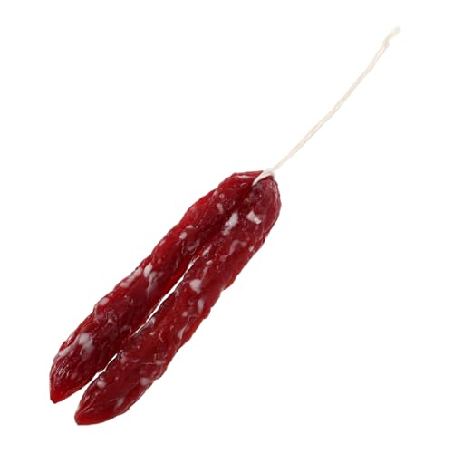 Abaodam Realistisches Fake Wurst Modell Simuliertes Lebensmittel für Dekoration für Restaurants Küchen und Fotografie Requisiten Hochwertiges Deko Accessoire für Vielseitige Anwendungen von Abaodam