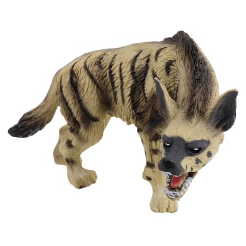 Abaodam Realistisches Hyänenmodell Lernfigur Wildtier Simulation Sammelfigur Pädagogisch Sicher für Jungen Mädchen Zuhause und Klassenzimmer Dekoration Abaodam Realistisches Hyänenmodell Lernfigur Wildtier Simulation Sammelfigur Pädagogisch Sicher für Jungen Mädchen Zuhause und Klassenzimmer Dekoration von Abaodam