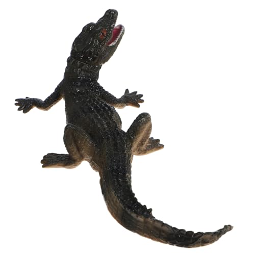 Abaodam Realistisches Krokodil Modell PVC Tierfigur Dekorative Simulation für Lernspielzeug und Garten Dekoration Pädagogisches Tiermodell von Abaodam