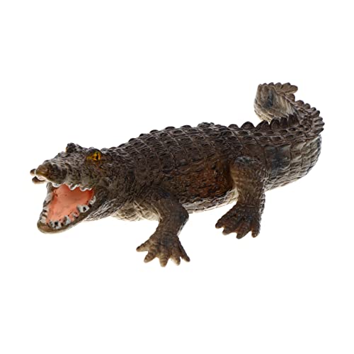 Abaodam Realistisches Krokodil Modell für Detailgetreue Simulation Pädagogisches Tier Dekoratives Ornament Fördert Kognitive Entwicklung und Fantasievolles Abaodam Realistisches Krokodil Modell für Detailgetreue Simulation Pädagogisches Tier Dekoratives Ornament Fördert Kognitive Entwicklung und Fantasievolles von Abaodam
