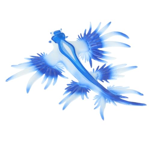 Abaodam Realistisches Sea Slug Modell aus Robustem Kunststoff Detailgetreue Simulation der Meeresschnecke Langlebige Dekofigur und Naturgetreue Meereslebewesen Figur für Aquarium und von Abaodam