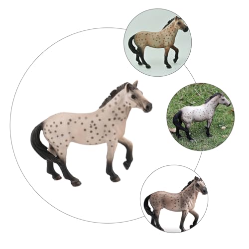 Abaodam Realistisches Wildpferd Modellfigur aus Kunststoff Detailreiche Pferdedekoration für Innenräume Pädagogisches für Pferdeliebhaber Foto requisit und Wohnaccessoire Abaodam Realistisches Wildpferd Modellfigur aus Kunststoff Detailreiche Pferdedekoration für Innenräume Pädagogisches für Pferdeliebhaber Foto requisit und Wohnaccessoire von Abaodam