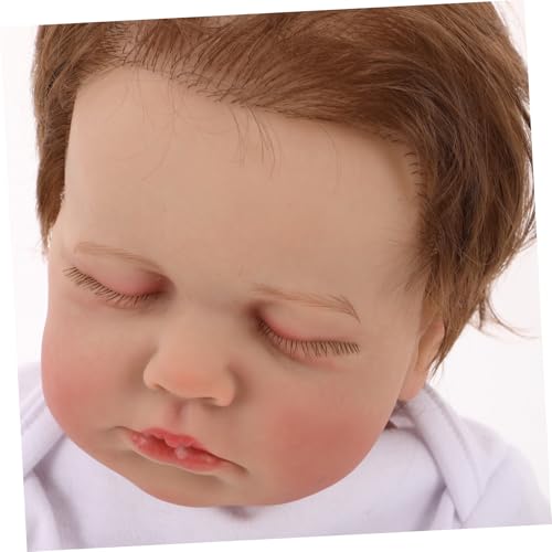 Abaodam Reborn Babypuppen Simulationspuppe Neugeborene Babypuppen Zubehör Neugeborenenpuppenmodell Lebendige Babypuppe Babypuppe von Abaodam