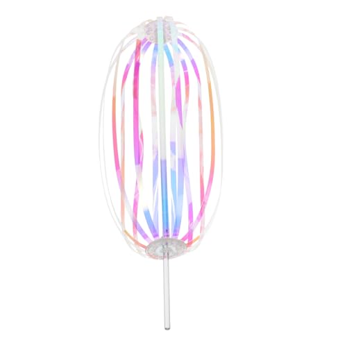 Abaodam Regenbogen -Twist -Stick Zappelspielzeug Ringe Outdoor- Für Streamer-zauberstab Strumpffüller Für Kleinkinder Bubble -zauberstab Für Fun Party Gunst Plastik von Abaodam