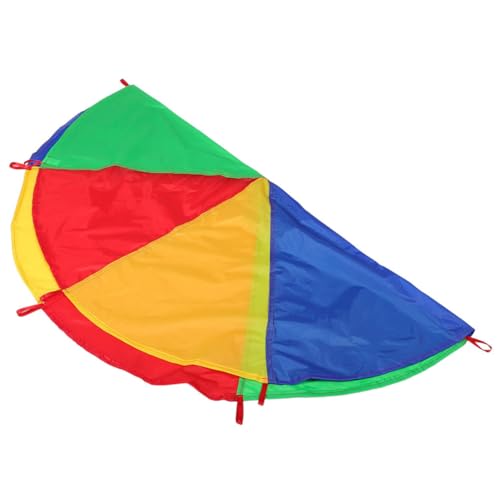 Abaodam Regenbogenschirm Kindergarten Fallschirm Für Fallschirmgriffe Party Regenbogen Fallschirm Gruppenfallschirm Teamspiel Fallschirm Outdoor Fallschirm 190D Polytarif Abaodam Regenbogenschirm Kindergarten Fallschirm Für Fallschirmgriffe Party Regenbogen Fallschirm Gruppenfallschirm Teamspiel Fallschirm Outdoor Fallschirm 190D Polytarif von Abaodam