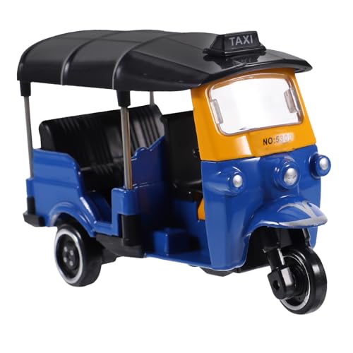 Abaodam Retro Thai Dreirad Modell aus Langlebiger Legierung Detailreiches Vintage Auto Stabiles für Schlafzimmer Wohnzimmer Büro als Sammlerstück und Abaodam Retro Thai Dreirad Modell aus Langlebiger Legierung Detailreiches Vintage Auto Stabiles für Schlafzimmer Wohnzimmer Büro als Sammlerstück und von Abaodam