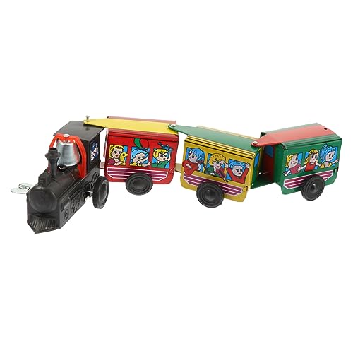 Abaodam Dekoratives Ornament Aufzieh-eisenbahnspielzeug Interaktives Lernspielzeug Für Kinder Fördert Die Vorstellungskraft Und von Abaodam