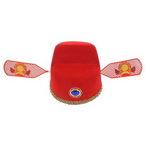 Abaodam Retro für Feste Chinesischer Stil Cosplay Hut für Bühnenaufführungen Leicht und Bequem für Partys Frühlingsfest Abaodam Retro für Feste Chinesischer Stil Cosplay Hut für Bühnenaufführungen Leicht und Bequem für Partys Frühlingsfest von Abaodam