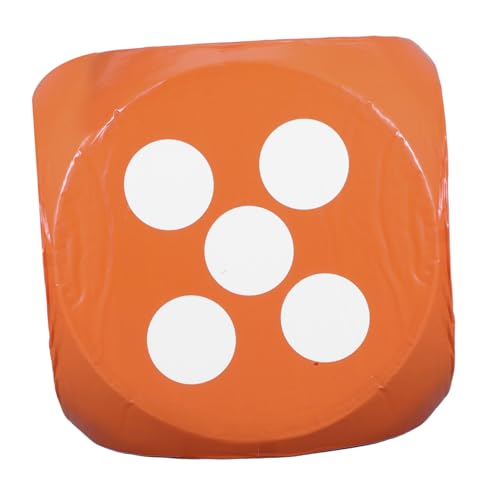 Abaodam Weiche Extra Große Schaumstoffwürfel Für Klassenzimmer Tombola-Events Kinder Und Kleinkinder Spiele Im Freien Jumbo-größe Orange von Abaodam