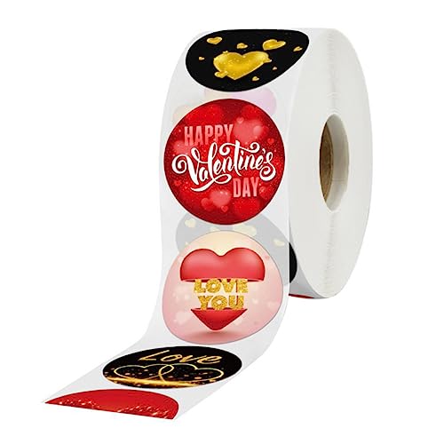 Abaodam Rollen Geschenkanhänger Abdichtende Aufkleber Valentinstag Siegelaufkleber Aufkleber Zum Versiegeln Von Etiketten Etikettenaufkleber Zum Valentinstag Siegel Aufkleber PVC Abaodam Rollen Geschenkanhänger Abdichtende Aufkleber Valentinstag Siegelaufkleber Aufkleber Zum Versiegeln Von Etiketten Etikettenaufkleber Zum Valentinstag Siegel Aufkleber PVC von Abaodam