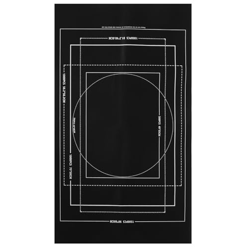 Abaodam Filz-puzzlematte Aufrollbare Puzzlematte Aufbewahrungsunterlage Für 1500 Teile 26 X 46 Zoll Schwarz Tragbarer Puzzle-Sparer Abaodam Filz-puzzlematte Aufrollbare Puzzlematte Aufbewahrungsunterlage Für 1500 Teile 26 X 46 Zoll Schwarz Tragbarer Puzzle-Sparer von Abaodam