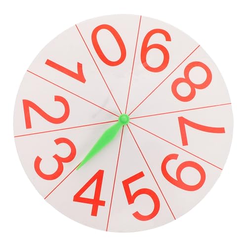 Abaodam Rotierendes Zahlenturntable für Bildungszwecke Lehrmittel für Mathe Tragbar Leicht für Schulunterricht Geeignet für Verschiedene Anlässe Zufällige Farbe Abaodam Rotierendes Zahlenturntable für Bildungszwecke Lehrmittel für Mathe Tragbar Leicht für Schulunterricht Geeignet für Verschiedene Anlässe Zufällige Farbe von Abaodam
