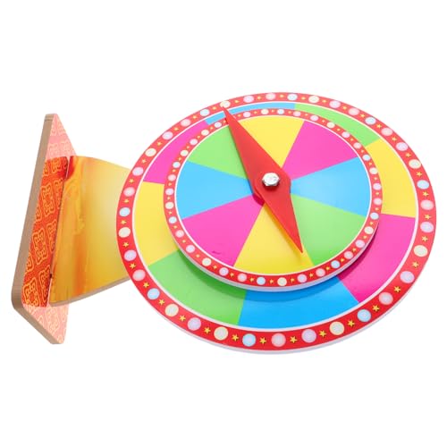 Abaodam Tisch-gewinnradspiel Rotierendes Rad für Preise von Abaodam