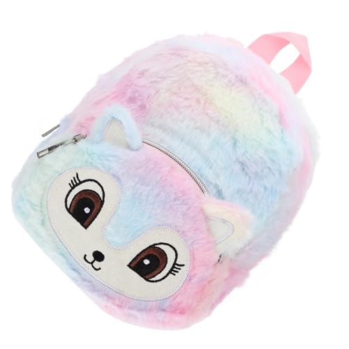 Abaodam Rucksack Mädchen Handtasche Plüsch Rucksäcke für Mädchen Outdoortasche schultüte büchertasche Book Wallet lässige Umhängetasche Einkaufstasche Polyester Colorful Abaodam Rucksack Mädchen Handtasche Plüsch Rucksäcke für Mädchen Outdoortasche schultüte büchertasche Book Wallet lässige Umhängetasche Einkaufstasche Polyester Colorful von Abaodam