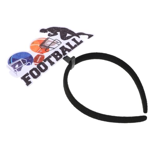 Abaodam Rugby-Stirnband Fußball Kopfbedeckung Spieltag Accessoire Cheerleader Kopfband Fußball-Kopfbedeckung Accessoires für den Spieltag Fußball-Party-Haarschmuck Fußballhaarzubehör Filz Abaodam Rugby-Stirnband Fußball Kopfbedeckung Spieltag Accessoire Cheerleader Kopfband Fußball-Kopfbedeckung Accessoires für den Spieltag Fußball-Party-Haarschmuck Fußballhaarzubehör Filz von Abaodam