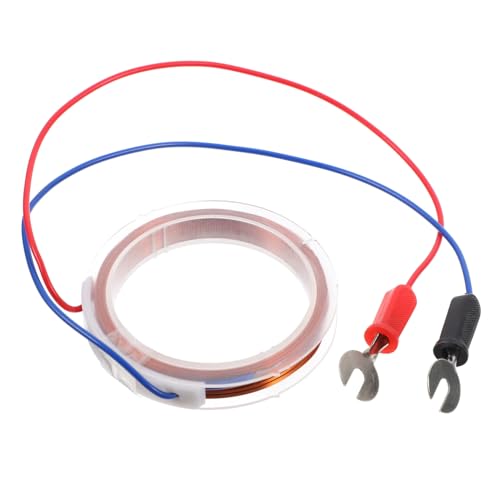 Abaodam Runde Kupferspule für Physikalische Experimente Windungen DIY Elektronik für Fördert Praktische Fähigkeiten und Wissenschaftsverständnis Abaodam Runde Kupferspule für Physikalische Experimente Windungen DIY Elektronik für Fördert Praktische Fähigkeiten und Wissenschaftsverständnis von Abaodam