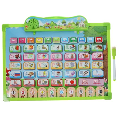 Abaodam Russisches Alphabet Poster für Lernspielzeug mit Sound Farbenfrohes Design für Erlernen des Russischen Alphabets Fördert Korrekte Aussprache und Frühe Bildung Abaodam Russisches Alphabet Poster für Lernspielzeug mit Sound Farbenfrohes Design für Erlernen des Russischen Alphabets Fördert Korrekte Aussprache und Frühe Bildung von Abaodam