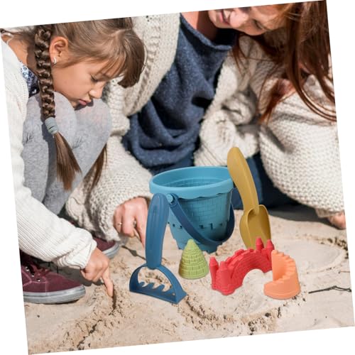 Abaodam Sandspielzeug Bunter Strand Eimer mit Sandförmchen Leichtes Outdoor für Jungen Mädchen Eltern Junge Mädchen Spaß Kreative Sandschloss Zufällige Farbe Zufällige Farbe Abaodam Sandspielzeug Bunter Strand Eimer mit Sandförmchen Leichtes Outdoor für Jungen Mädchen Eltern Junge Mädchen Spaß Kreative Sandschloss Zufällige Farbe Zufällige Farbe von Abaodam