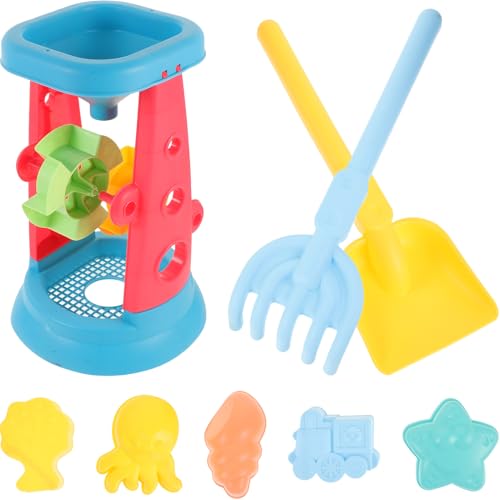 Abaodam Pädagogisches Strandspielzeug-Set – 8-teiliges Baggerwerkzeug-Set Für Kinder – Perfekt Für Draußen Und Zum Spielen Abaodam Pädagogisches Strandspielzeug-Set – 8-teiliges Baggerwerkzeug-Set Für Kinder – Perfekt Für Draußen Und Zum Spielen von Abaodam