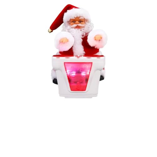 Abaodam Santa Trommelpuppe für kinderspielzeug Weihnachts Dekoration Kid Toys elektrisches trommelnder Weihnachtsmann Plastik Weiß Abaodam Santa Trommelpuppe für kinderspielzeug Weihnachts Dekoration Kid Toys elektrisches trommelnder Weihnachtsmann Plastik Weiß von Abaodam