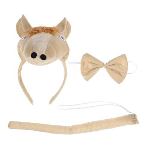 Abaodam Satz Dreidimensionales Dreiteiliger Set Pferdekostümzubehör Accessoires Aus Pferdehaar Party-cosplay-requisite Lustiges Kinderkostüm Light Brown Kurzer Plüsch Abaodam Satz Dreidimensionales Dreiteiliger Set Pferdekostümzubehör Accessoires Aus Pferdehaar Party-cosplay-requisite Lustiges Kinderkostüm Light Brown Kurzer Plüsch von Abaodam