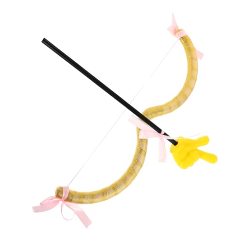 Abaodam Satz Kostüm-Requisiten Zum Valentinstag Frauen Amor Cosplay Valentinstag Kostümzubehör Halloween-Amor-kostüm Kinderpfeil Und Bogen Amor Verkleiden Amor Pfeile Yellow Stoff Abaodam Satz Kostüm-Requisiten Zum Valentinstag Frauen Amor Cosplay Valentinstag Kostümzubehör Halloween-Amor-kostüm Kinderpfeil Und Bogen Amor Verkleiden Amor Pfeile Yellow Stoff von Abaodam