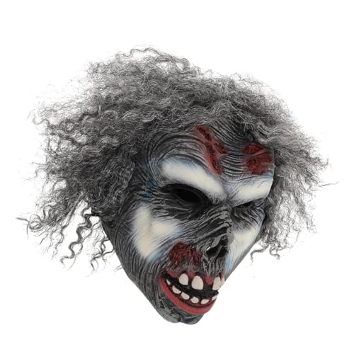Abaodam Scary Halloween Maske Für Cosplay Vollkopf Maske Für Gruselige Partys Und Karneval Für Halloween-dekoration Und Sammler Abaodam Scary Halloween Maske Für Cosplay Vollkopf Maske Für Gruselige Partys Und Karneval Für Halloween-dekoration Und Sammler von Abaodam