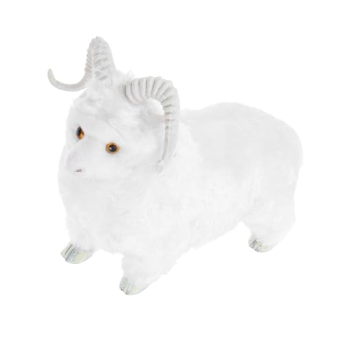 Abaodam Simulation Schaf Figurine Weiches Plüschschaf Als Dekoration Und Spielzeug Für Garten Innenräume Fotorequisit Tiermodell Für Jede Gelegenheit Abaodam Simulation Schaf Figurine Weiches Plüschschaf Als Dekoration Und Spielzeug Für Garten Innenräume Fotorequisit Tiermodell Für Jede Gelegenheit von Abaodam