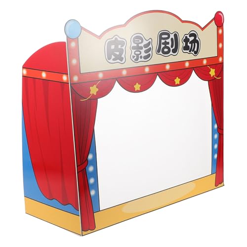 Abaodam Traditionelles Chinesisches Schattenpuppentheater Bühnen-Requisiten Zum Geschichtenerzählen Für Den Kindergarten Vielseitige Puppenbühne Für Die Familie von Abaodam