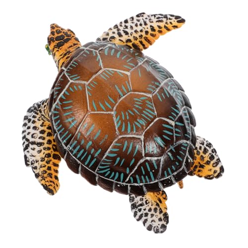 Abaodam Schildkröte Figur Dekorative Meereslebewesen Statue Für Aquarien Und Tischdekoration Und Langlebig Für Sammler von Abaodam