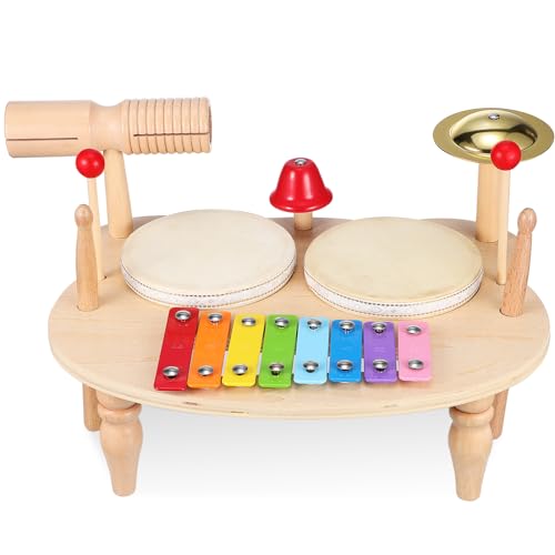 Abaodam Schlaginstrument Xylophon Handtrommel Schlagzeug-Tamburin Xylophon Für Anfänger Tamburin-Trommel Handtamburin Percussion Schlaginstrumente Musikinstrument Xylophon Hölzern Abaodam Schlaginstrument Xylophon Handtrommel Schlagzeug-Tamburin Xylophon Für Anfänger Tamburin-Trommel Handtamburin Percussion Schlaginstrumente Musikinstrument Xylophon Hölzern von Abaodam