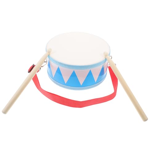 Abaodam Schlagzeug aus Holz Doppelseitige Trommel mit Drumsticks Pädagogisches Percussion Instrument für Fördert Rhythmusgefühl Musikalische Entwicklung Langlebig und Handlich von Abaodam