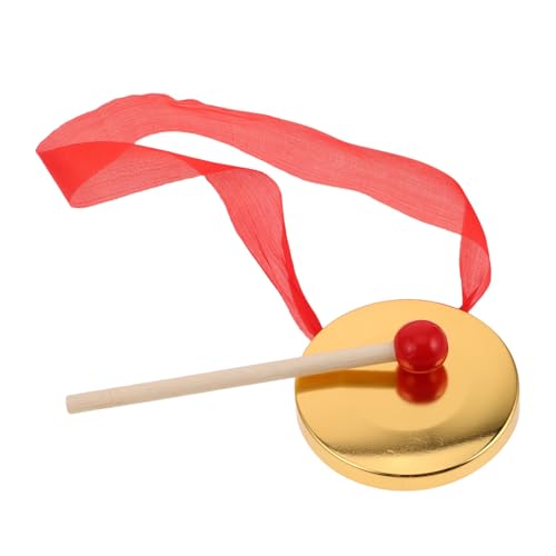 Abaodam Kupfer-gong Musikinstrument-Ornament Für Die Inneneinrichtung Und Als Lernspielzeug Schlägel Und Mini-hängeband von Abaodam