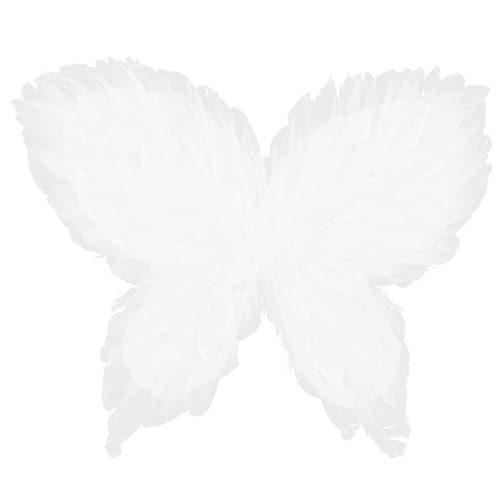Abaodam Schmetterlings für Kleine Leichte Kostüm Requisite für Cosplay Bühnenaufführungen und Partys Weiße Flügel Dekoration für Festivals und Fotoshootings Abaodam Schmetterlings für Kleine Leichte Kostüm Requisite für Cosplay Bühnenaufführungen und Partys Weiße Flügel Dekoration für Festivals und Fotoshootings von Abaodam