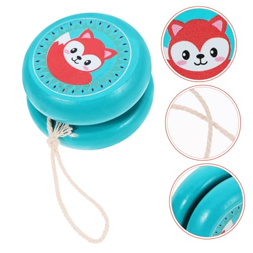Abaodam Schnur Jo Jo Aus Holz Jo Jo Jo Jo Bälle Lustiges Jo Jo Chinesisches Jo Jo Jo Jo Ball Jo Jo Kinderball Fingerspitzenball Interessantes Jo Jo Grüne Buche von Abaodam