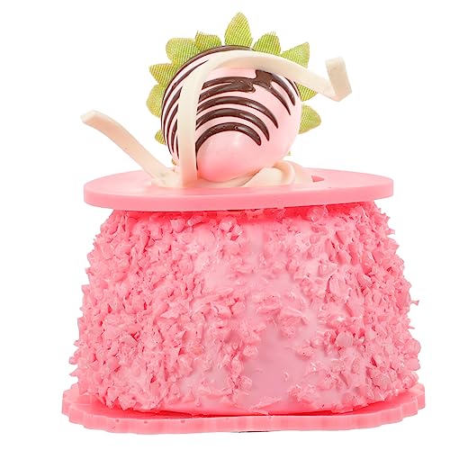 Abaodam Schokoladenkuchenmodell gefälschtes Kuchenmodell lebensechter Kuchennachtisch Simulierter Kuchen Mini-Kuchenornament Kuchenrequisiten Künstlicher Kuchenständer Faux Cake PVC Rosa Abaodam Schokoladenkuchenmodell gefälschtes Kuchenmodell lebensechter Kuchennachtisch Simulierter Kuchen Mini-Kuchenornament Kuchenrequisiten Künstlicher Kuchenständer Faux Cake PVC Rosa von Abaodam