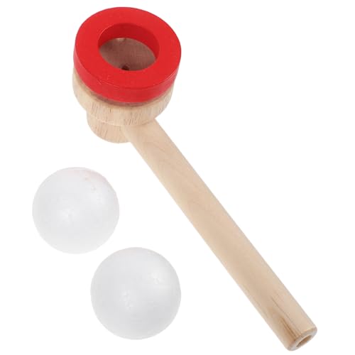 Abaodam Schwebende Holz Lustiges Balance pustespiel für Motorische Fähigkeiten und Hand Auge koordination Sicherer Holzspielzeug Geschenkartikel von Abaodam