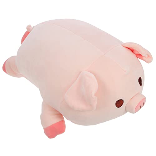 Abaodam Schweinchen Puppe Kinderschweinpuppe Schweinchen Stofftier Cartoon Tierpuppe Dekoratives Gefülltes Couchschwein Puppe Kuscheltier Rosa Plüsch von Abaodam