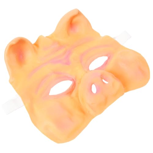 Abaodam Schweinekopf Maske für Halloween Gruselige Halbmaske für Kostümpartys Atmungsaktive und Bequeme Partymaske Wiederverwendbar und Langlebig von Abaodam