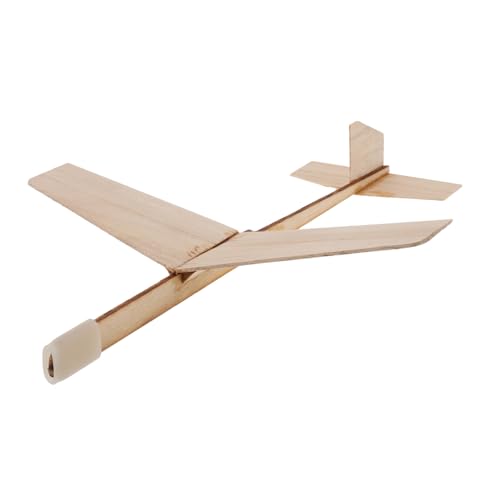 Abaodam Holzgleiter Modellflugzeug Bausatz Spielzeug Für Bildungsprojekt Motorik Und Wissenschaft Für Outdoor-aktivitäten Und Familienzeit von Abaodam
