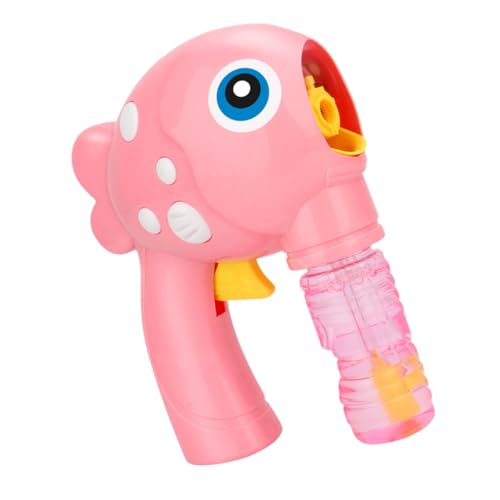 Abaodam Seifenblasenmaschine Seifenblasenmacher Kinderspielzeug Kinderfestival Kinderspielzeug Kinderspielzeug Für Draußen Seifenblasengebläse Rosa Kunststoff von Abaodam