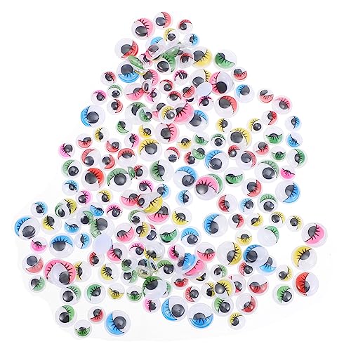 Abaodam Selbstklebende Bunte Kunststoff Wackelaugen für Puppen Langlebige Bastelaugen zum Aufkleben für DIY Sichere Augäpfel für Amigurumi und Handarbeiten Abaodam Selbstklebende Bunte Kunststoff Wackelaugen für Puppen Langlebige Bastelaugen zum Aufkleben für DIY Sichere Augäpfel für Amigurumi und Handarbeiten von Abaodam