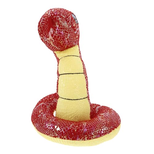Abaodam Sequin Plüsch Schlange Rotes Stofftier Simulation Kuscheltier Tierfigur Halloween Deko Cartoon Gefüllte Schlange Spaßartikel Abaodam Sequin Plüsch Schlange Rotes Stofftier Simulation Kuscheltier Tierfigur Halloween Deko Cartoon Gefüllte Schlange Spaßartikel von Abaodam