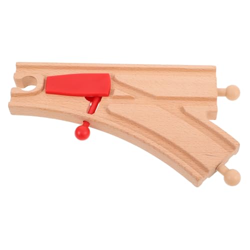 Abaodam Eisenbahnschienen Aus Holz – Schienenverbinder Und Brückenset Sicheres Spielzeug Für Kinder Abaodam Eisenbahnschienen Aus Holz – Schienenverbinder Und Brückenset Sicheres Spielzeug Für Kinder von Abaodam