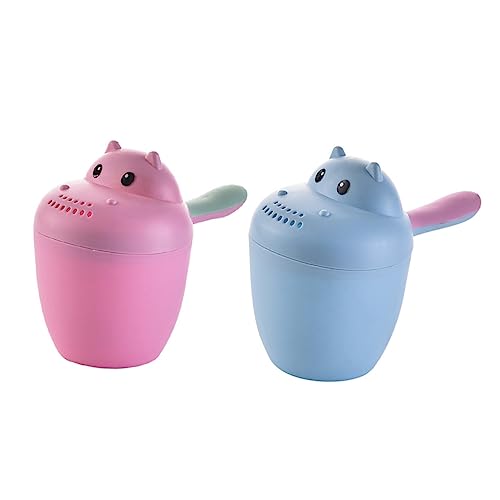 Abaodam Cartoon Hippo Baby Shampoo Cup Badewasser Schöpfkelle Kinder Badespielzeug Leicht Zu Halten Gießen Kunststoffmaterial Abaodam Cartoon Hippo Baby Shampoo Cup Badewasser Schöpfkelle Kinder Badespielzeug Leicht Zu Halten Gießen Kunststoffmaterial von Abaodam