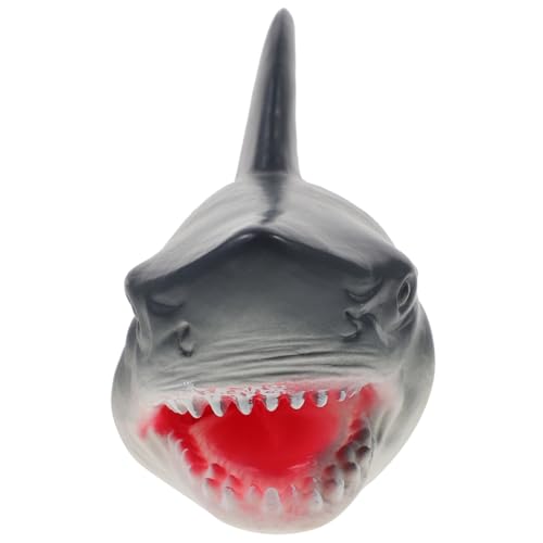 Abaodam Shark Handpuppe aus Sicherem Vinyl Realistische Tier handpuppe für Interaktive Storytelling Marionette Weiches Material Fördert Fantasie und Rollenspiele von Abaodam