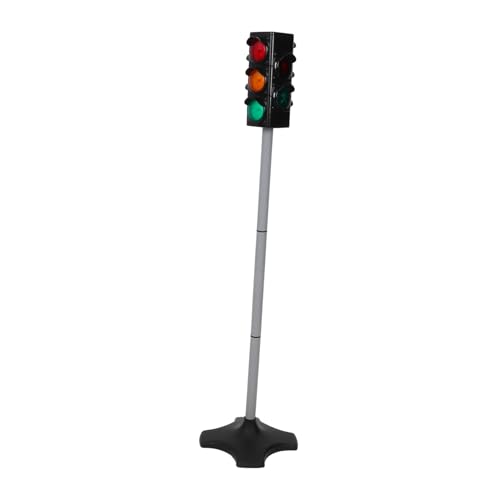 Abaodam Simulation Ampelspielzeug für Interaktives Lernspielzeug mit LED für Fußgängersicherheit im Klassenzimmer und Draußen Robust und Tragbar für Rollenspiele von Abaodam